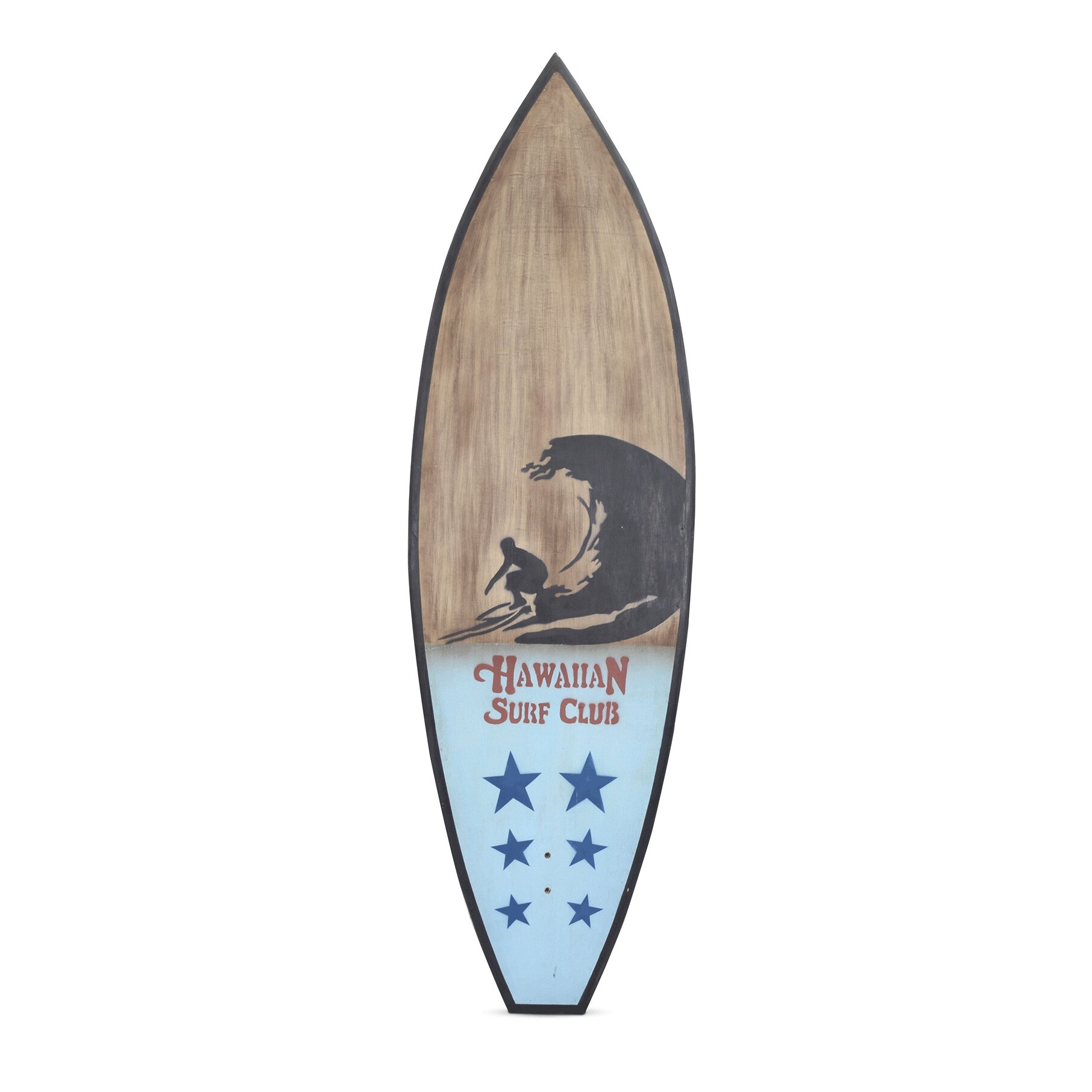 Decorative Wooden Surfboard | Wayfair