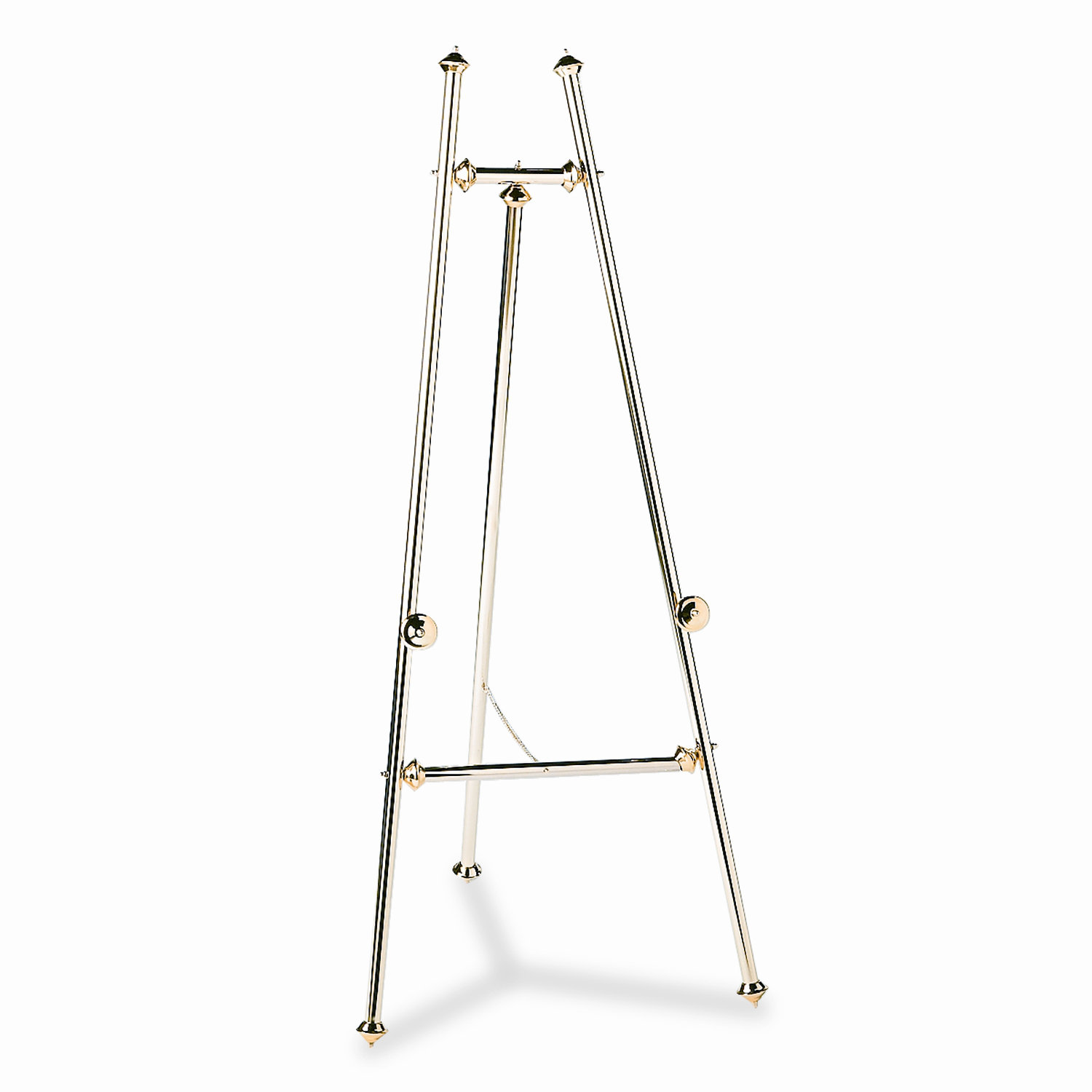 Decorative Display Easel, 59" High, Brass/Brass Finish Wayfair