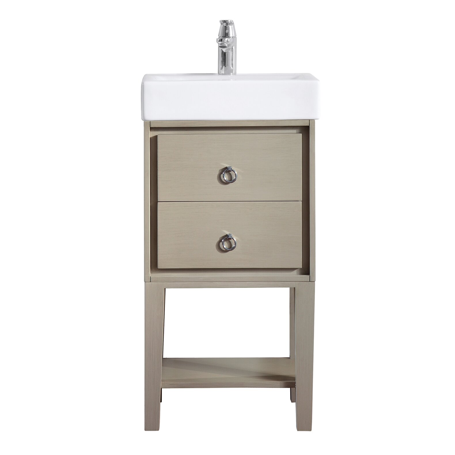 Avanity Kent 18" Single Modern Bathroom Vanity Set & Reviews Wayfair