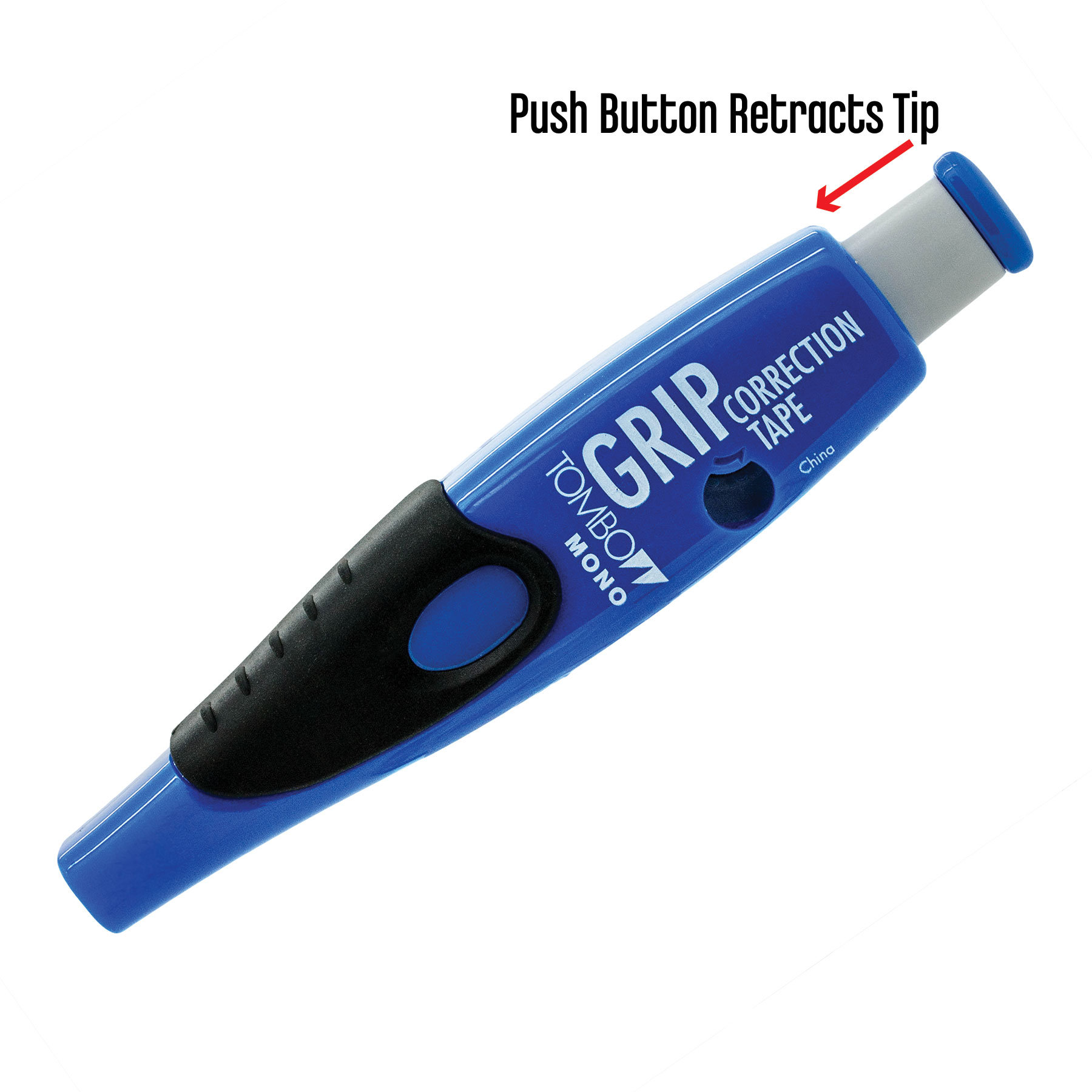 Mono Retractable Pen Style Correction Tape, Assorted Colors (4Pack