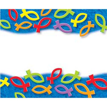 christian fish name tag wayfair
