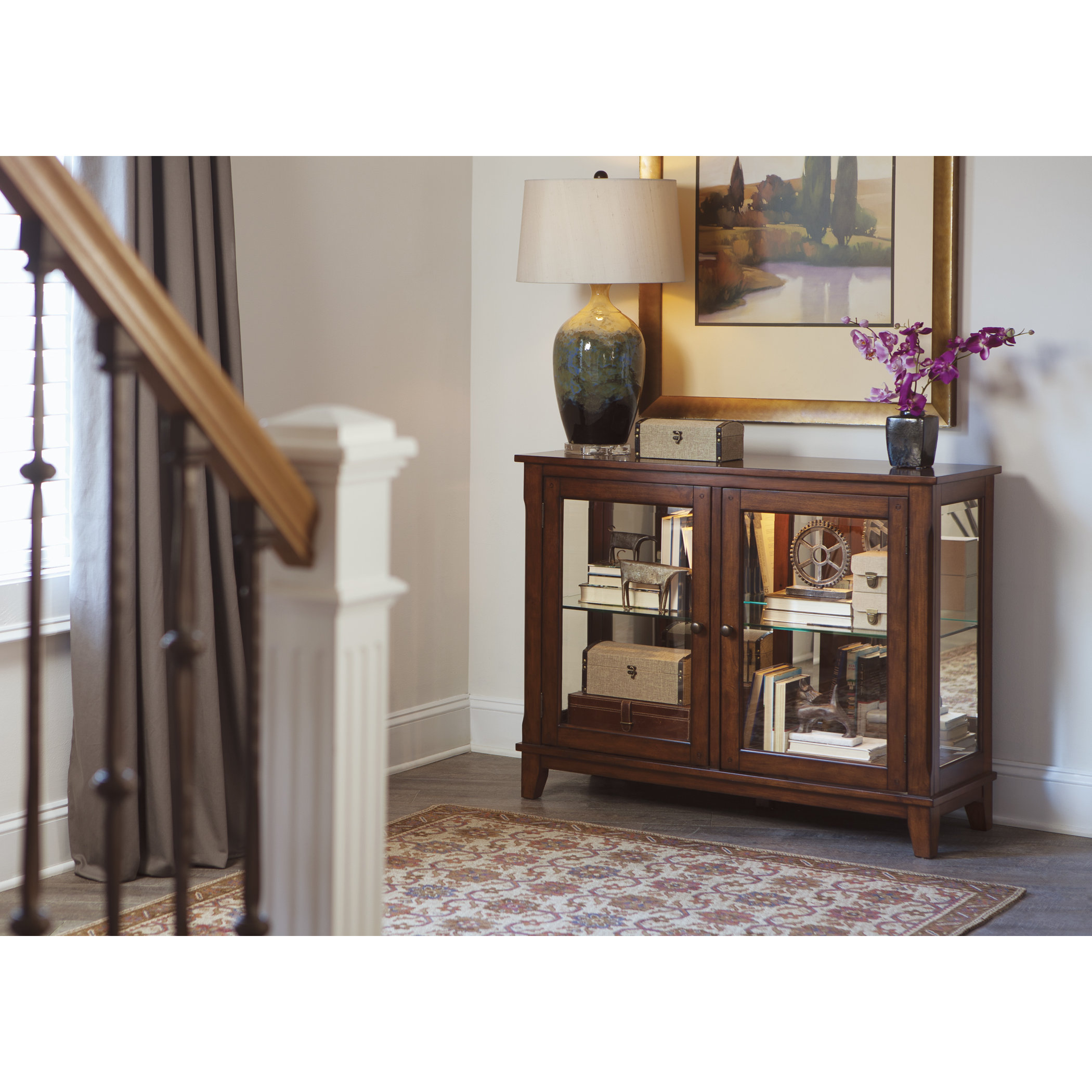 Liberty Furniture Console Curio & Reviews Wayfair