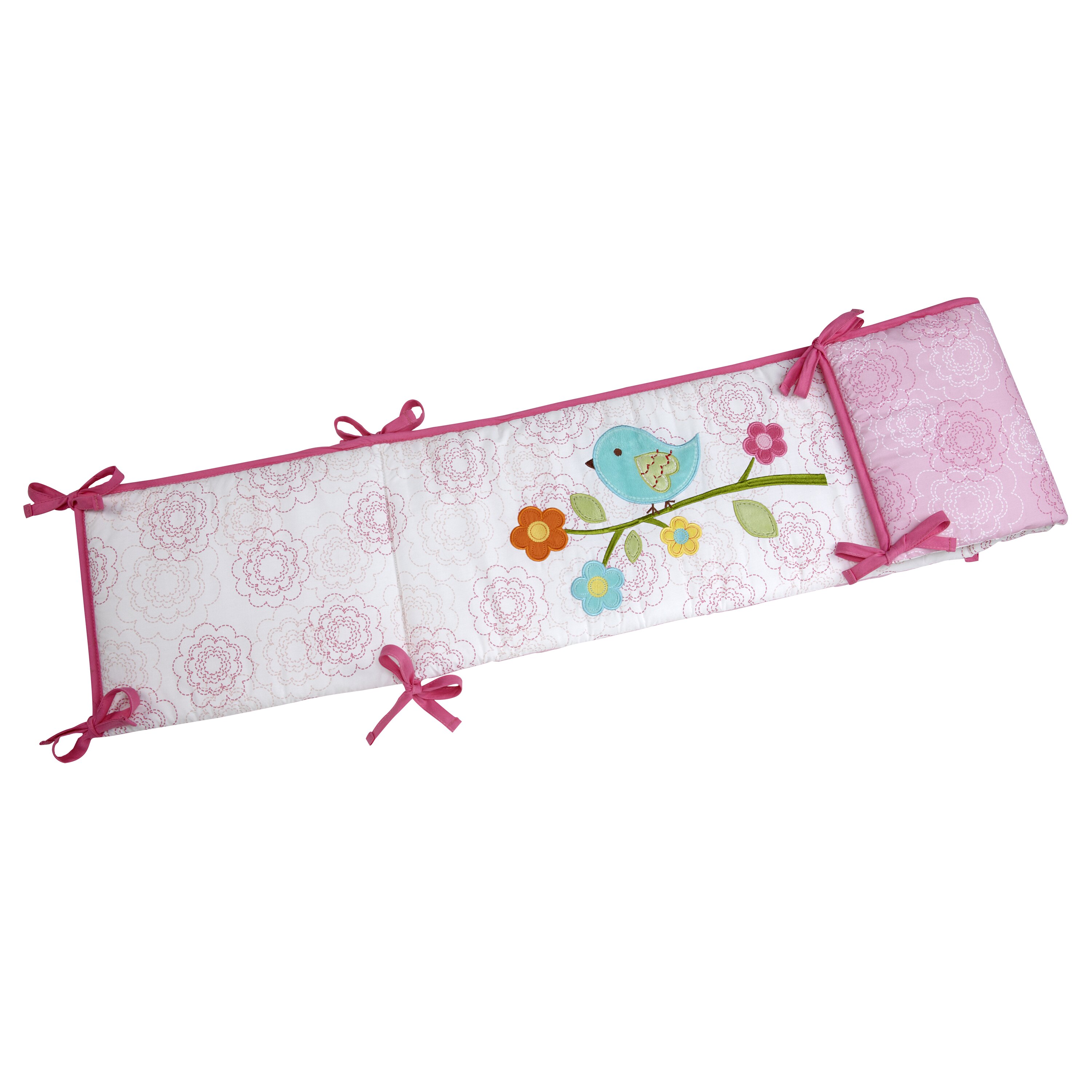 NoJo Love Bird Crib Bumper