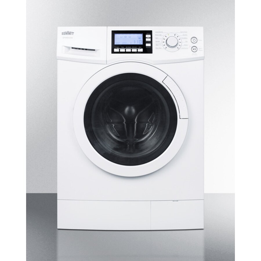 2 Cu Ft All In One Combo Washer And Electric Dryer Wayfair   24 Wide Washer Dryer Combo For Non Vented Use With 15 Lb. Wash Capacity SPWD2200 