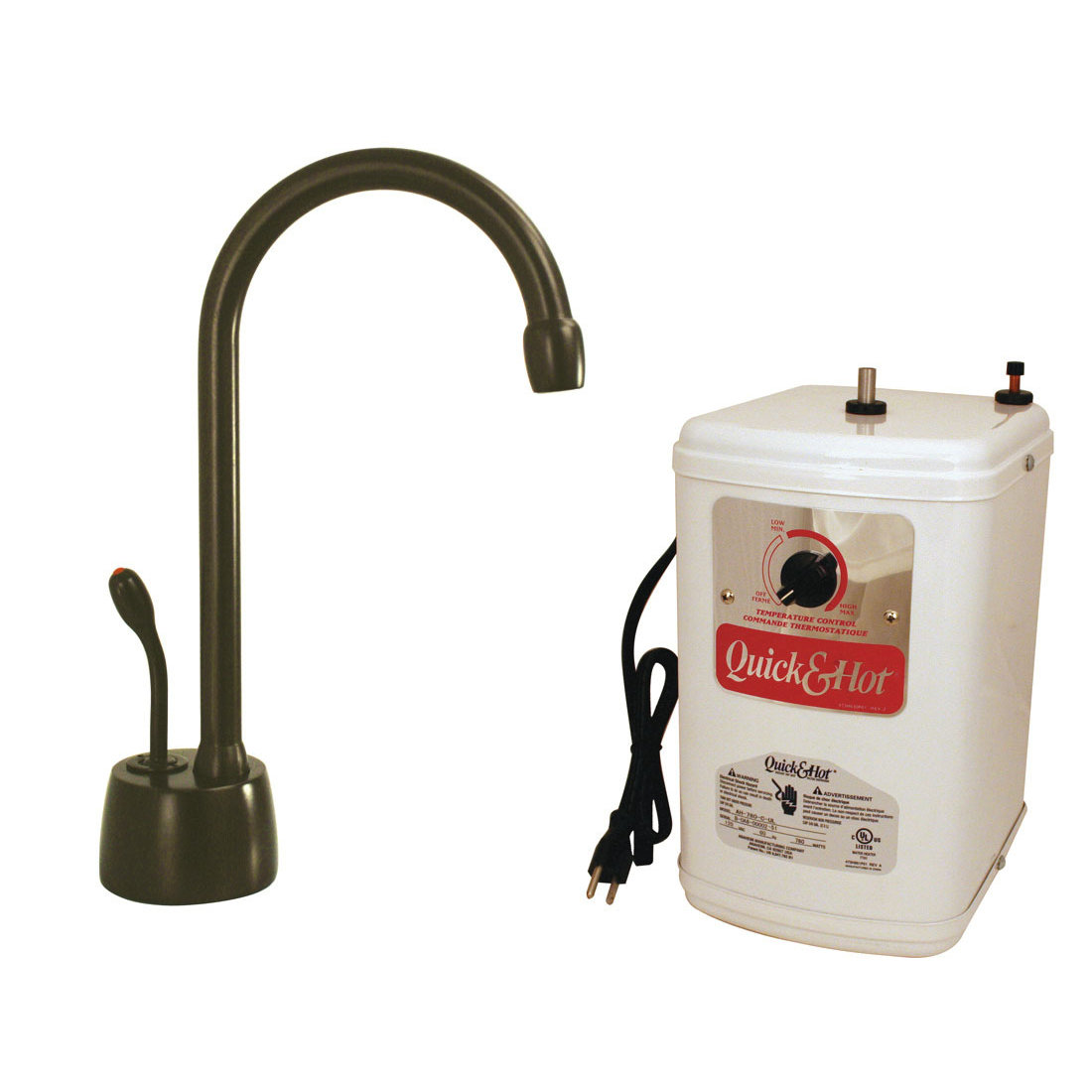 Velosah One Handle Single Hole Instant Hot Water Dispenser Faucet Wayfair