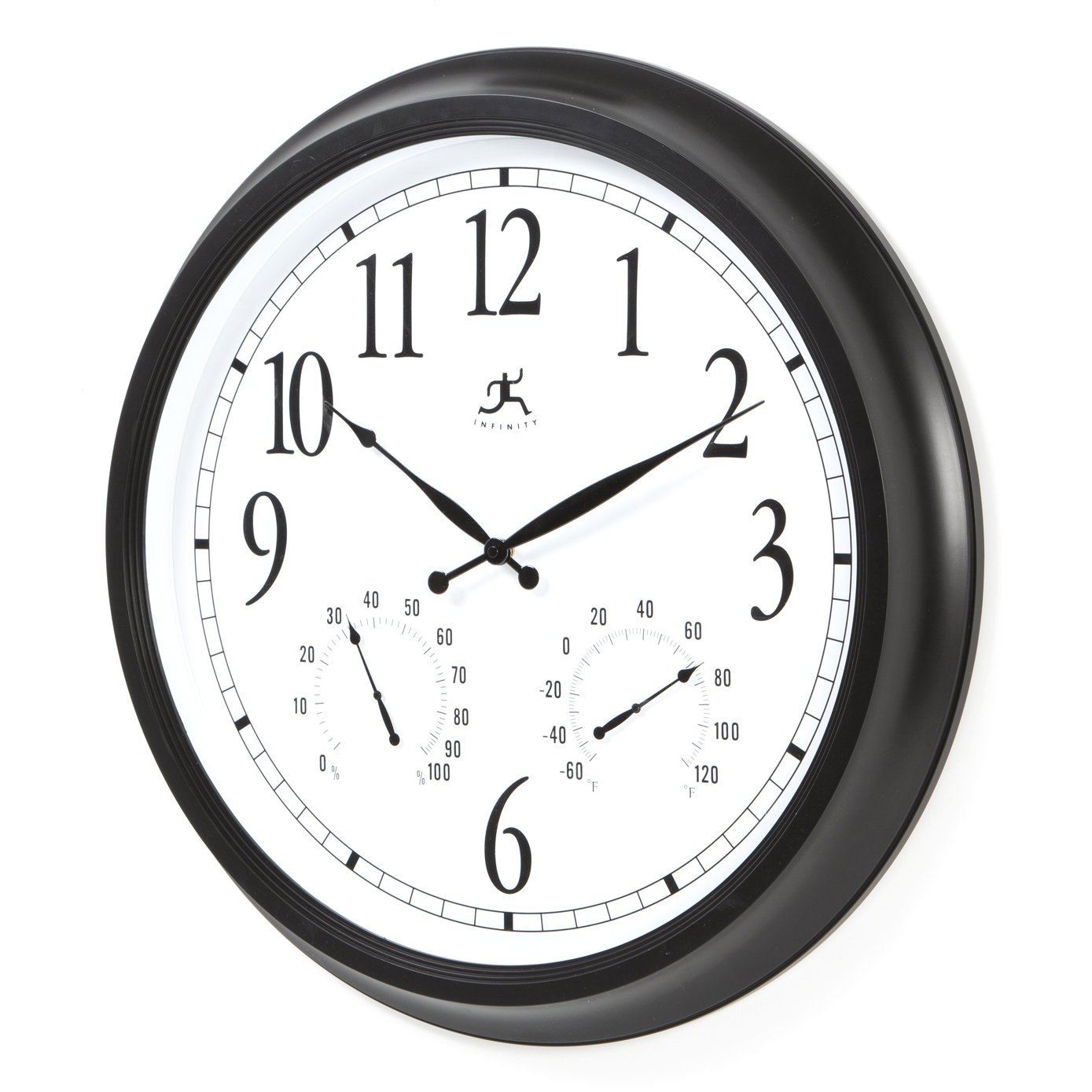 Infinity Instruments Oversized 24" Definitive Atomic Wall Clock