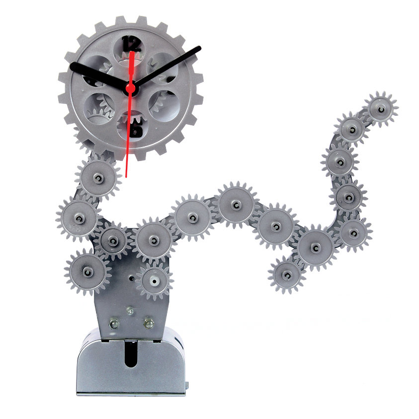 Moving Gear Table Clock Wayfair