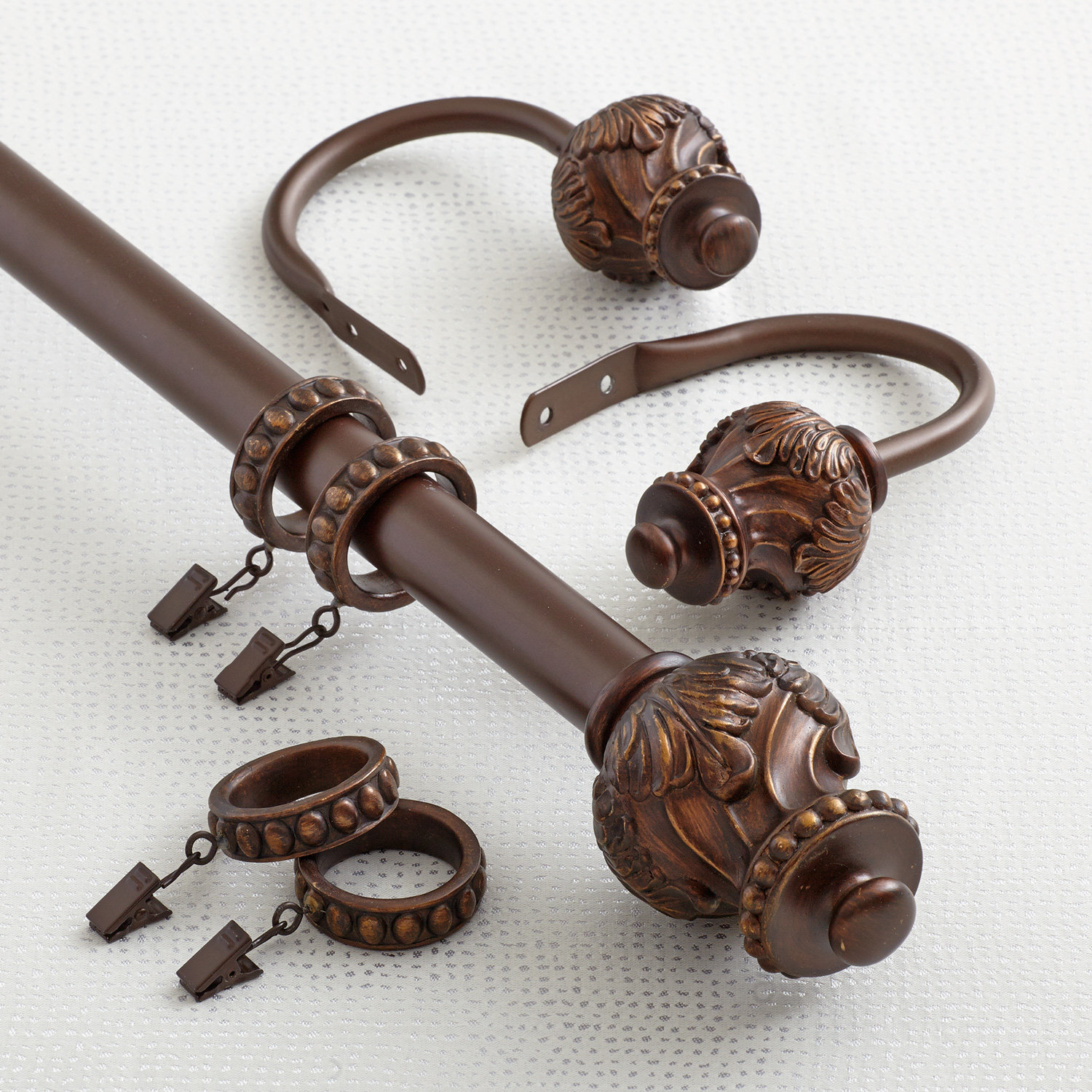 Athena Decorative Curtain Clip Rings Wayfair