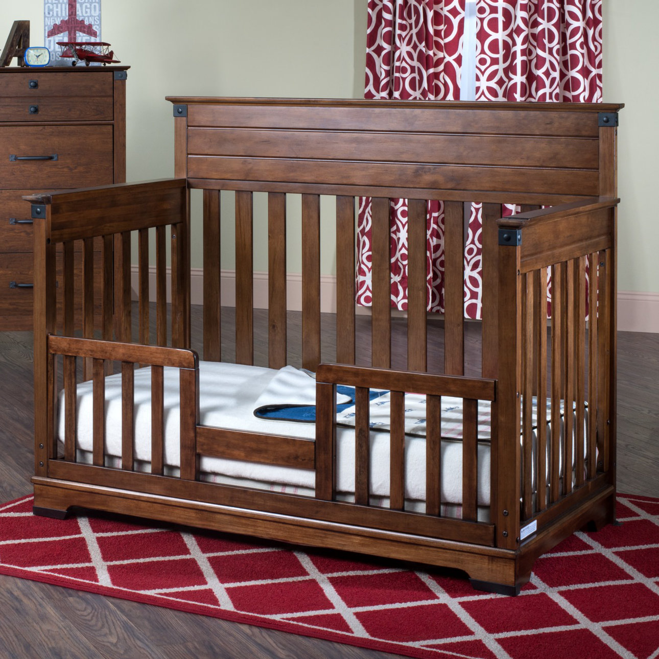 childcraft twin bed rails