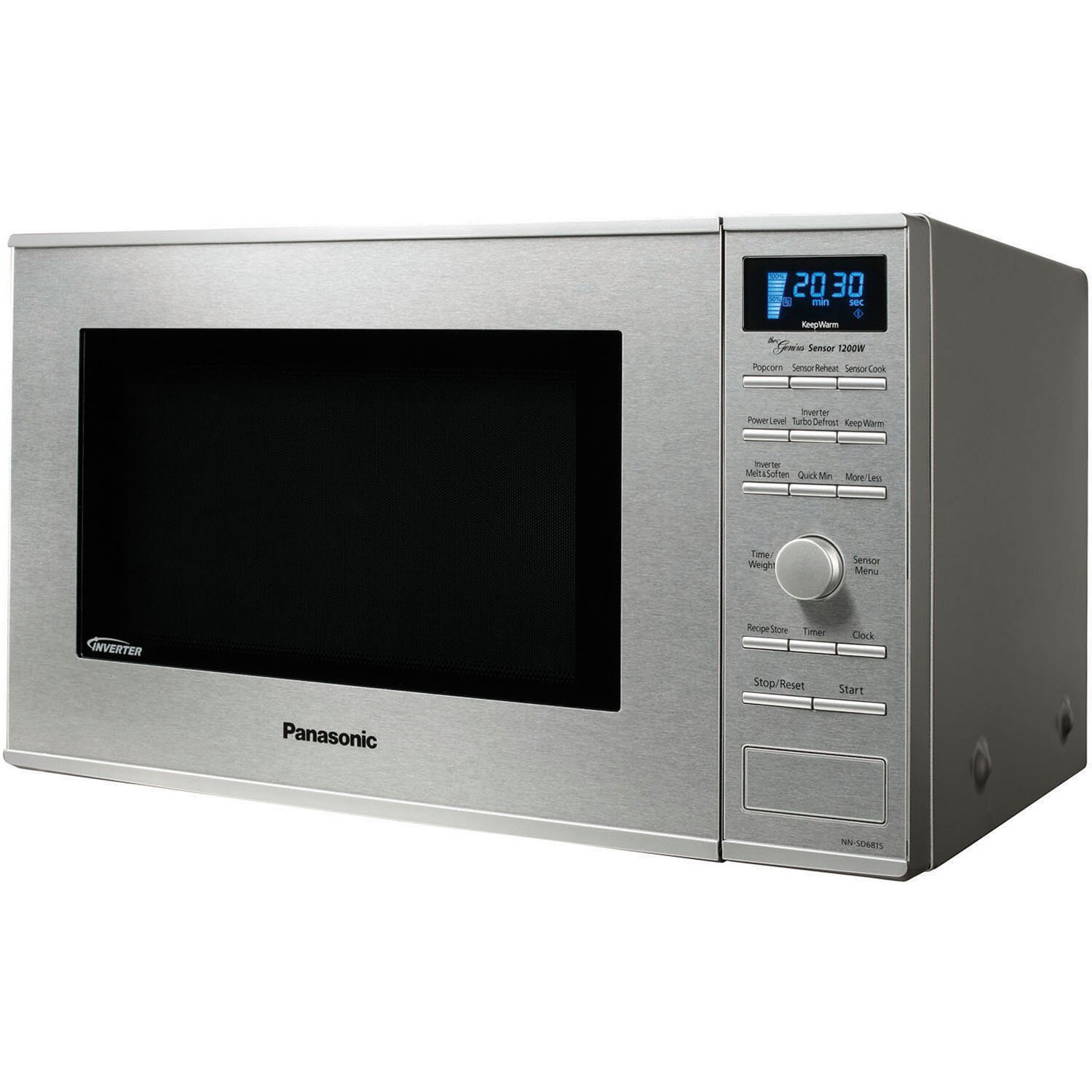 Panasonic 1.2 Cu. Ft. 1200W Countertop/Built-in Microwave & Reviews ...