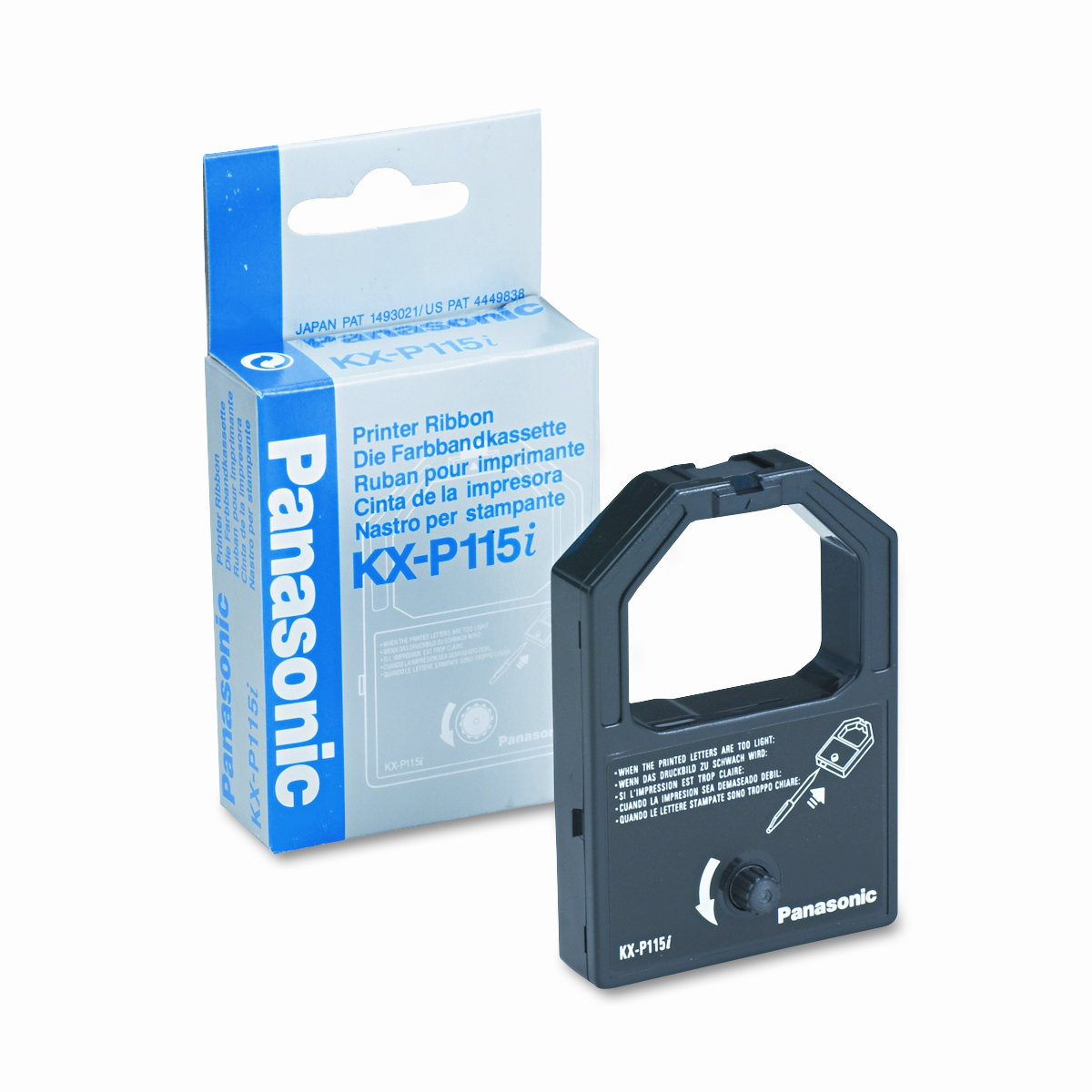 KXP115 Printer Ribbon, Nylon, Black Wayfair