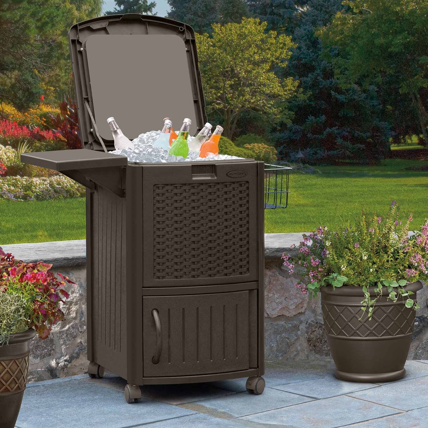 Suncast 77 Qt. Patio Cooler & Reviews Wayfair