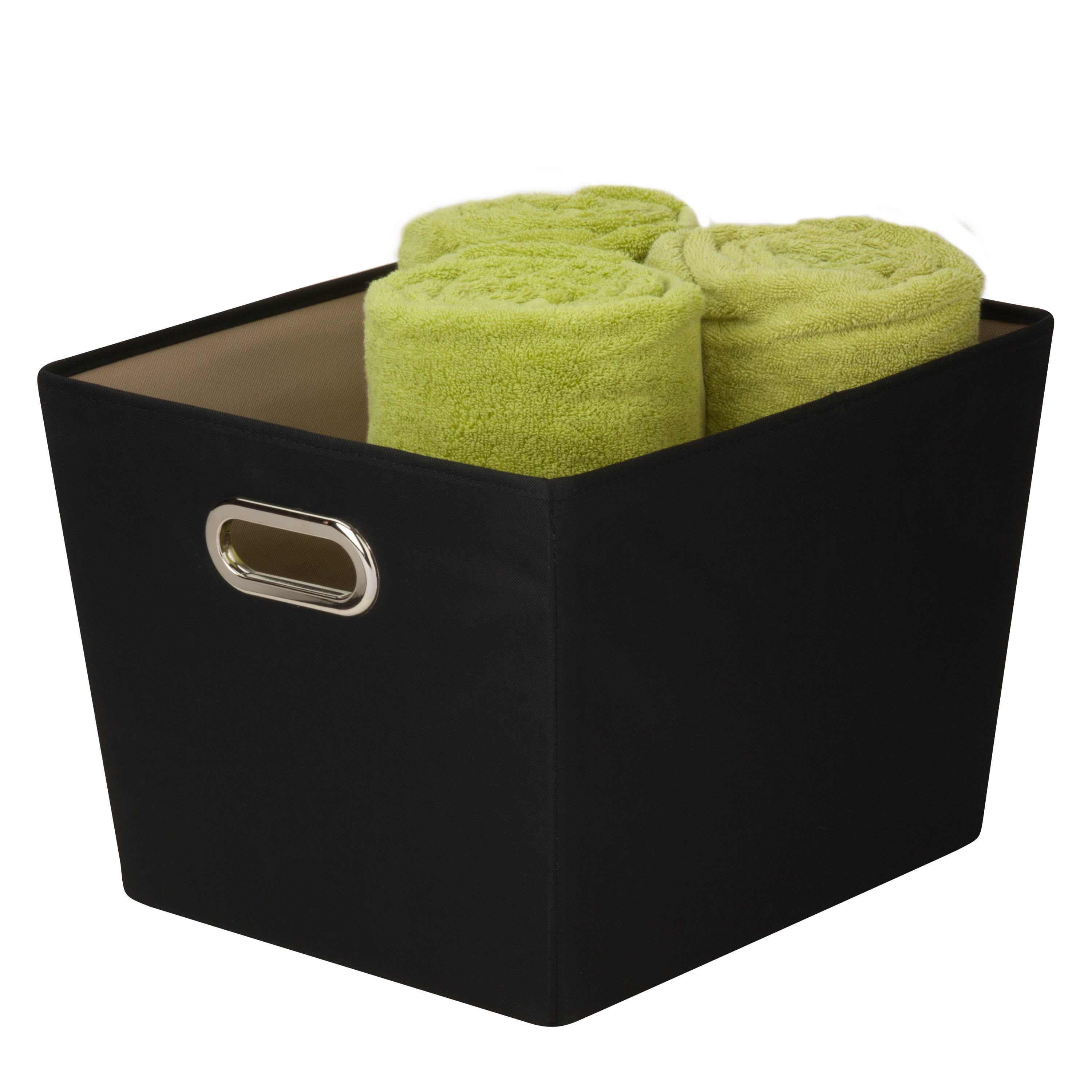 Honey Can Do Decorative Storage Bin with Handle & Reviews Wayfair