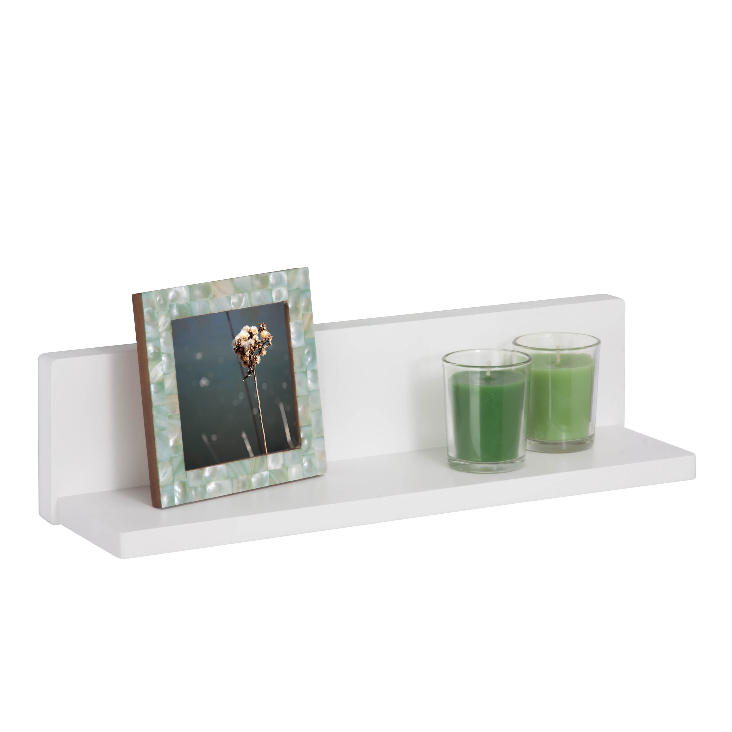 Honey Can Do 15.75" L Shaped Wall Shelf & Reviews Wayfair