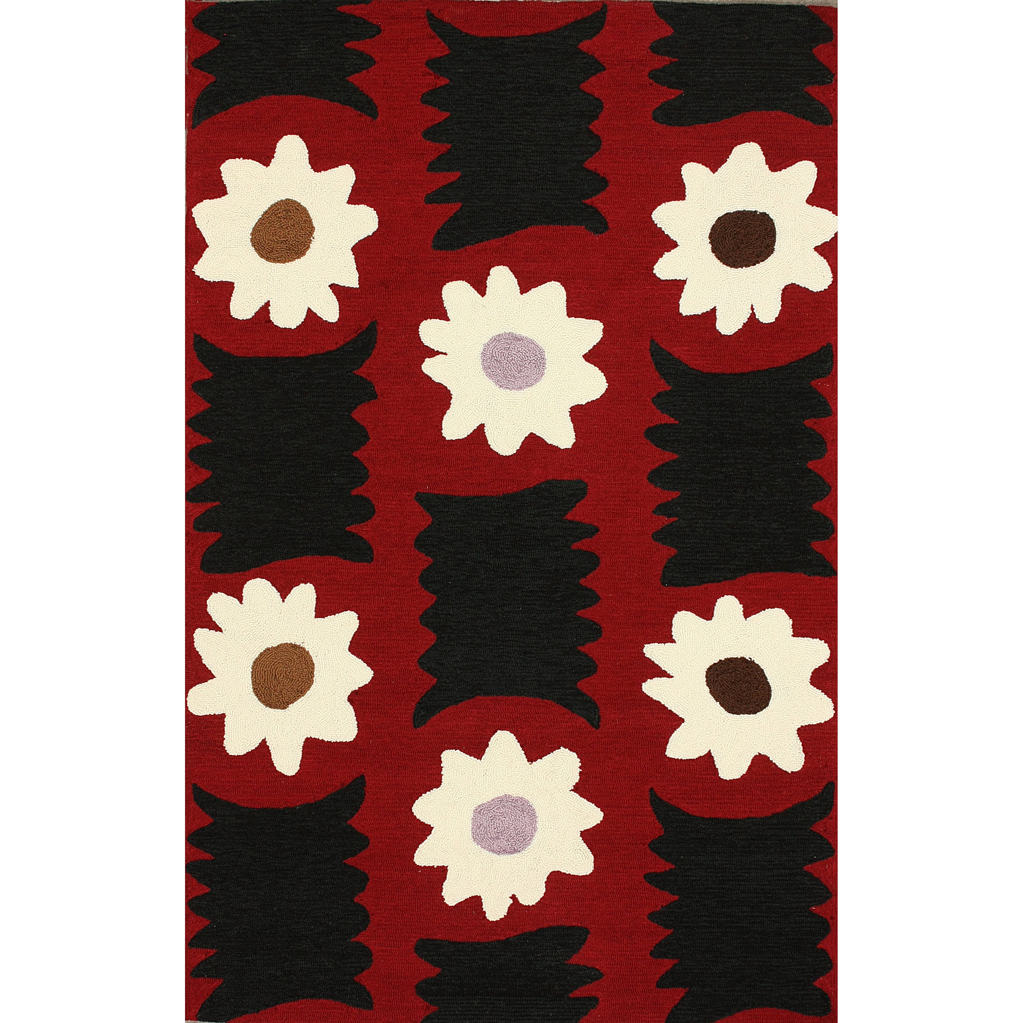 Fergie Midnight Floral Area Rug