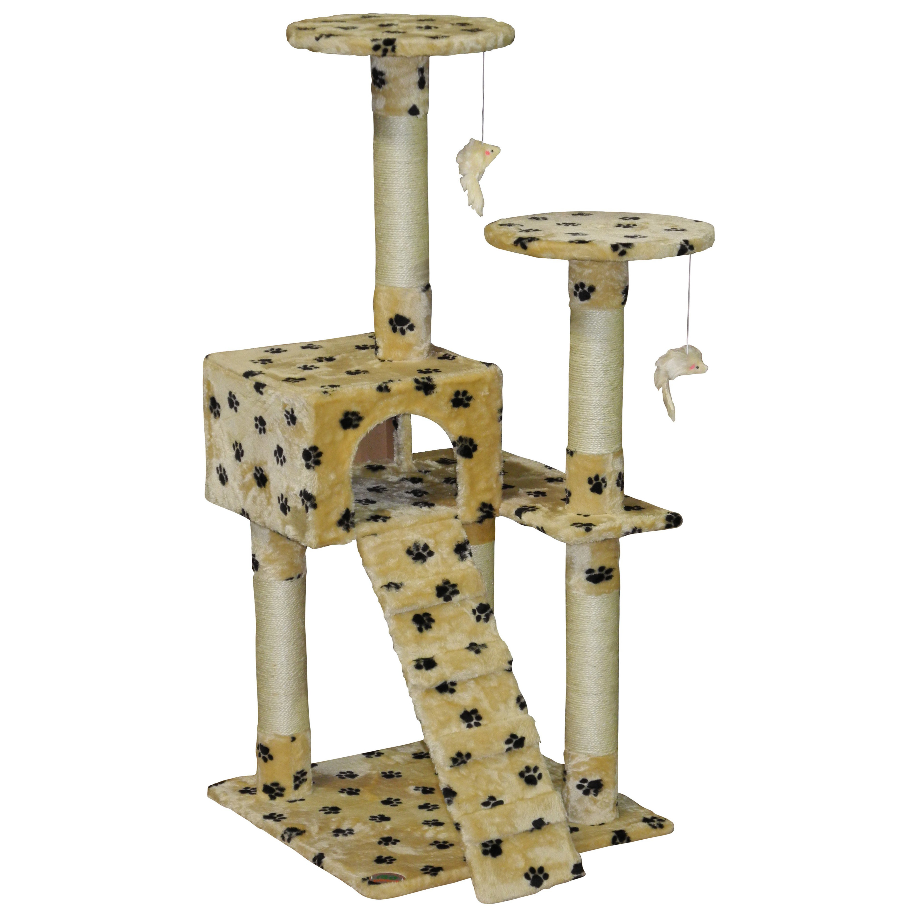 Go Pet Club 52" Cat Tree & Reviews Wayfair
