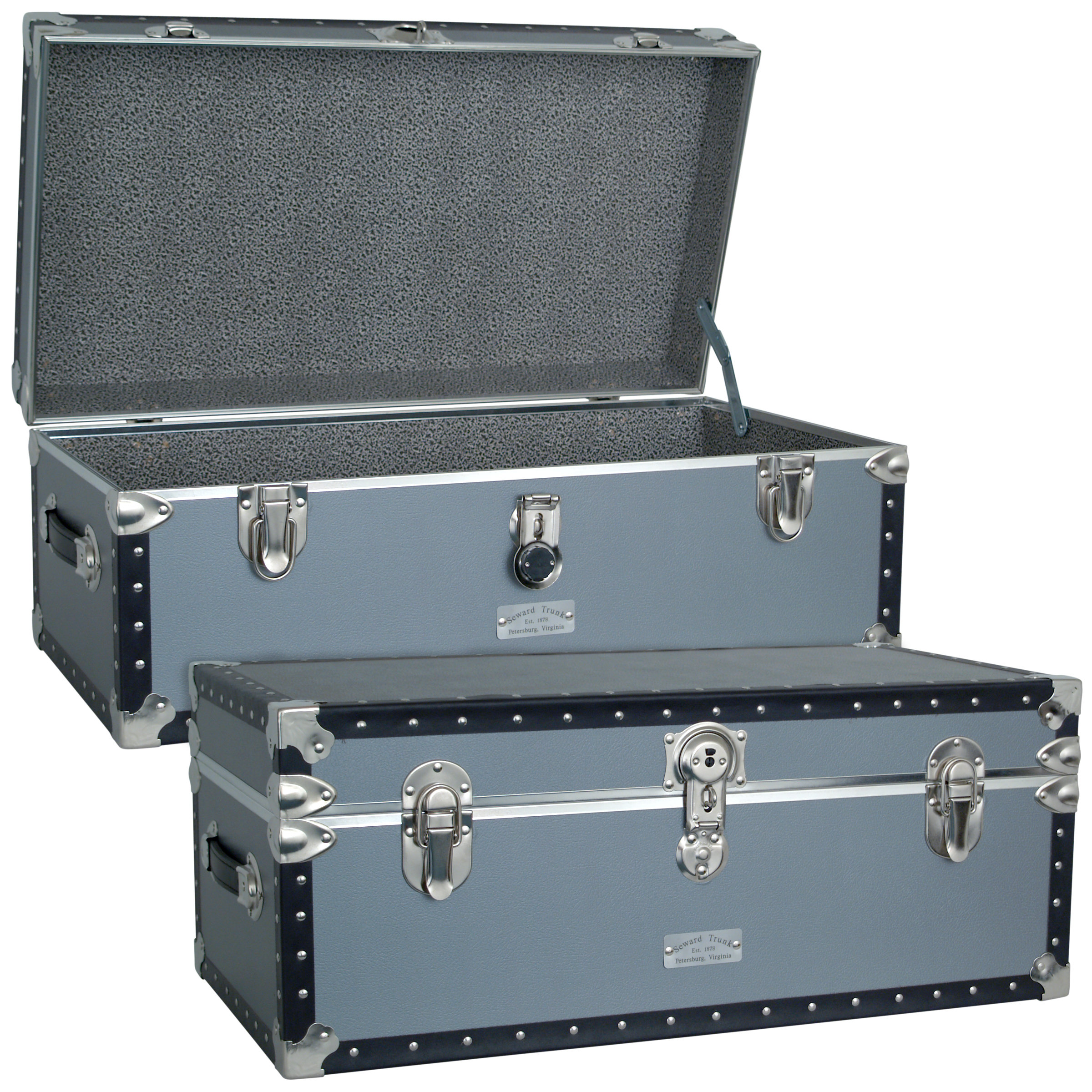 Seward Trunk Classic Silver Trunk & Reviews Wayfair