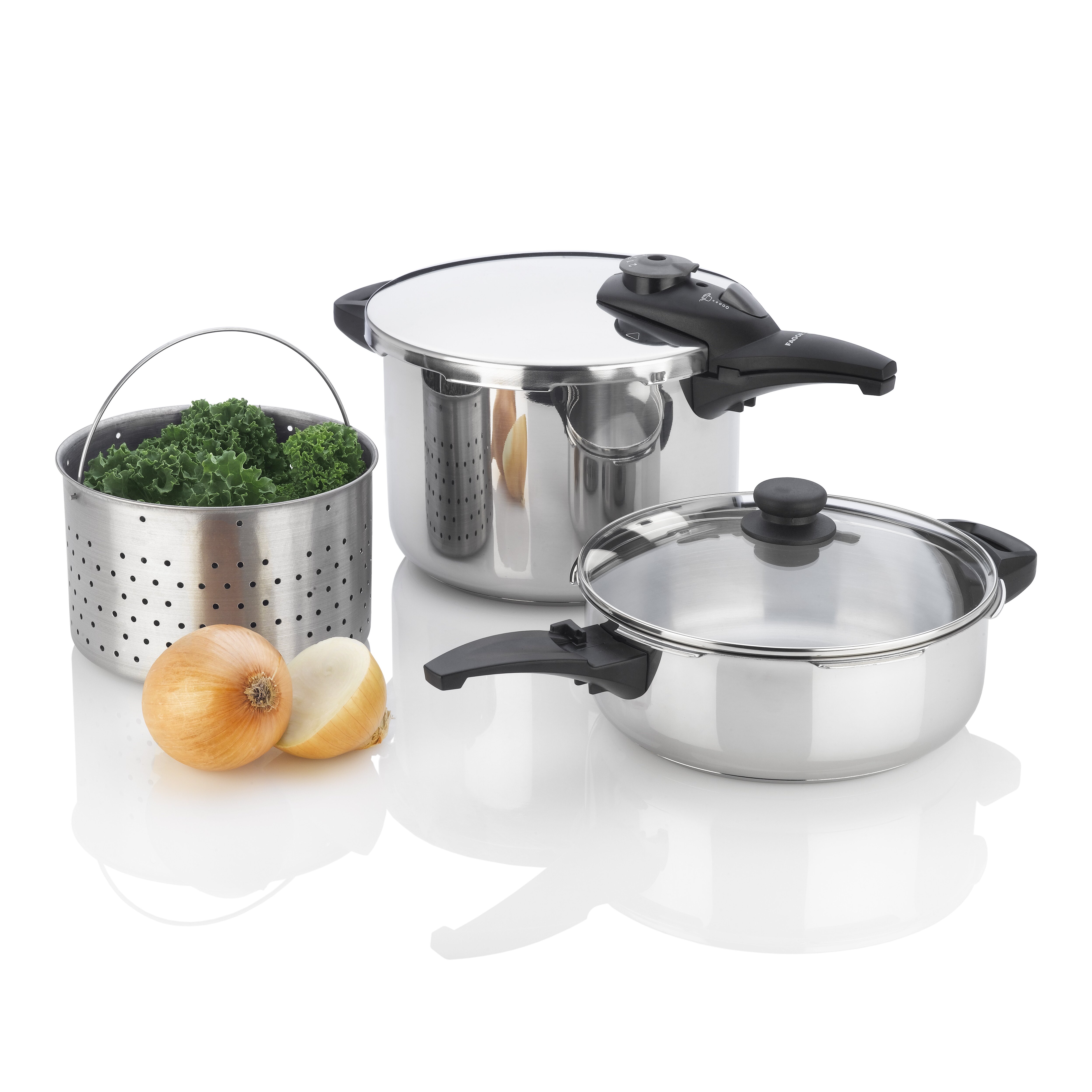 Innova 2 Piece Pressure Cooker Set