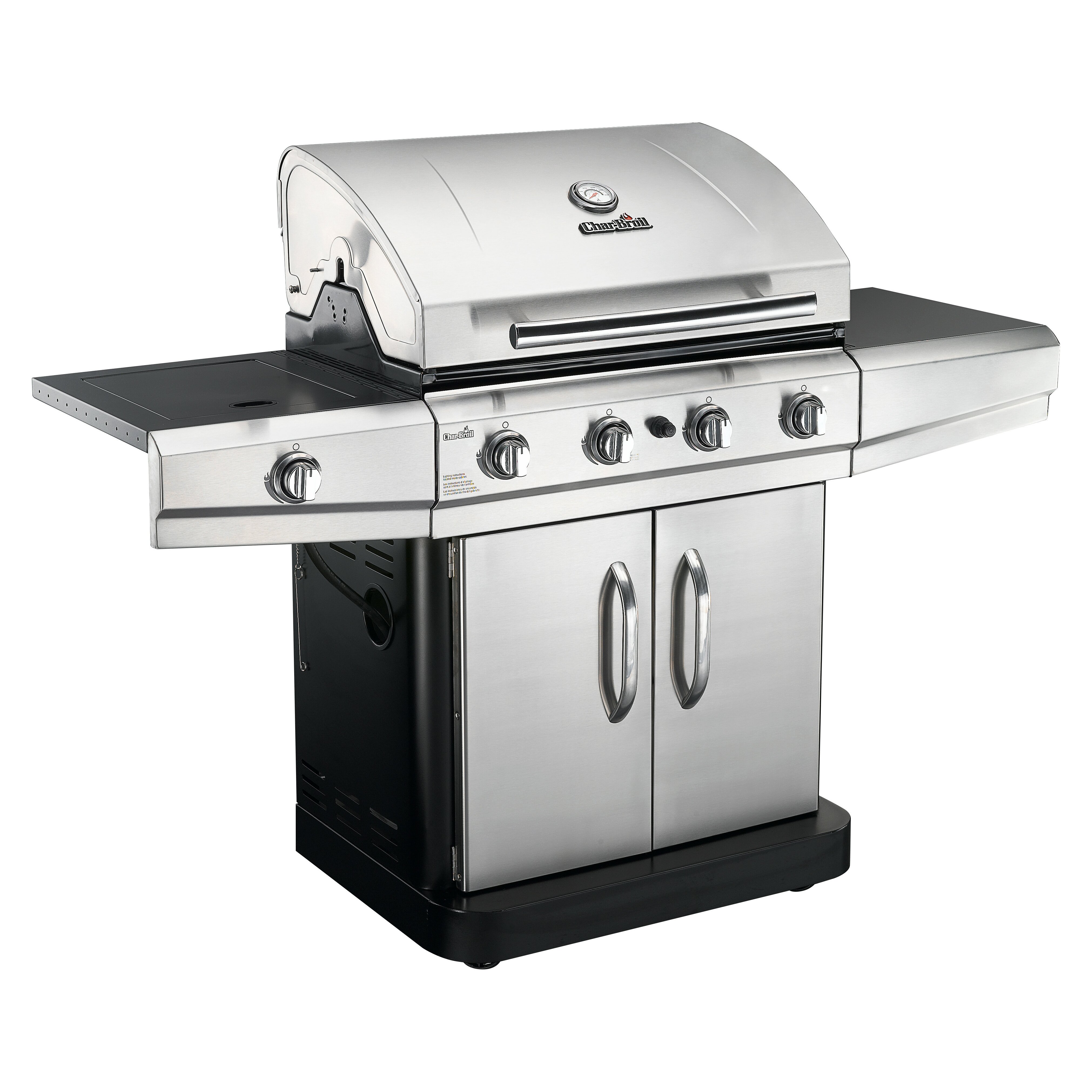 CharBroil Classic 4 Burner Gas Grill with Side Burner \u0026amp; Reviews ...