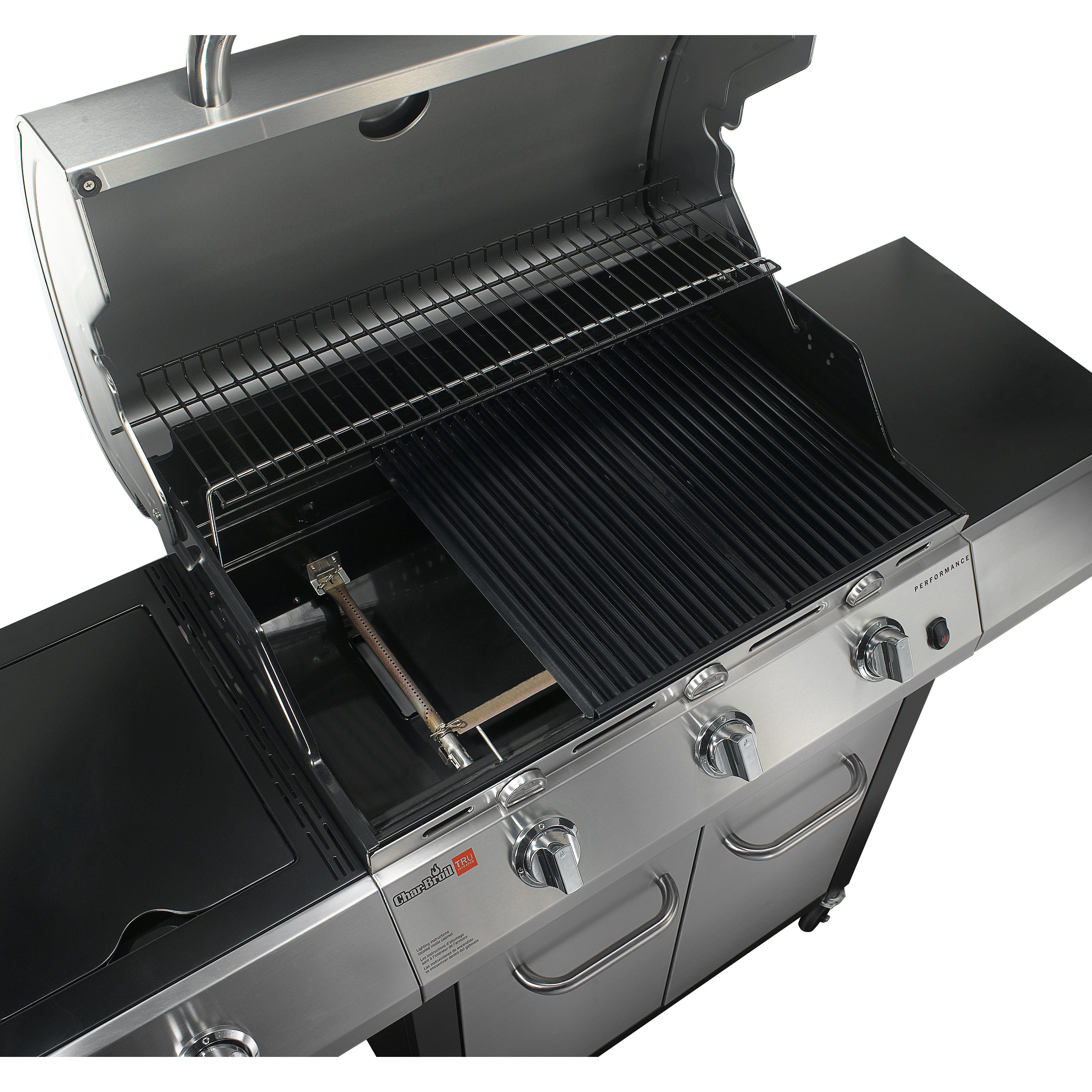 CharBroil TRU Infrared Performance 3 Burner Gas Grill with Side Burner and & Reviews