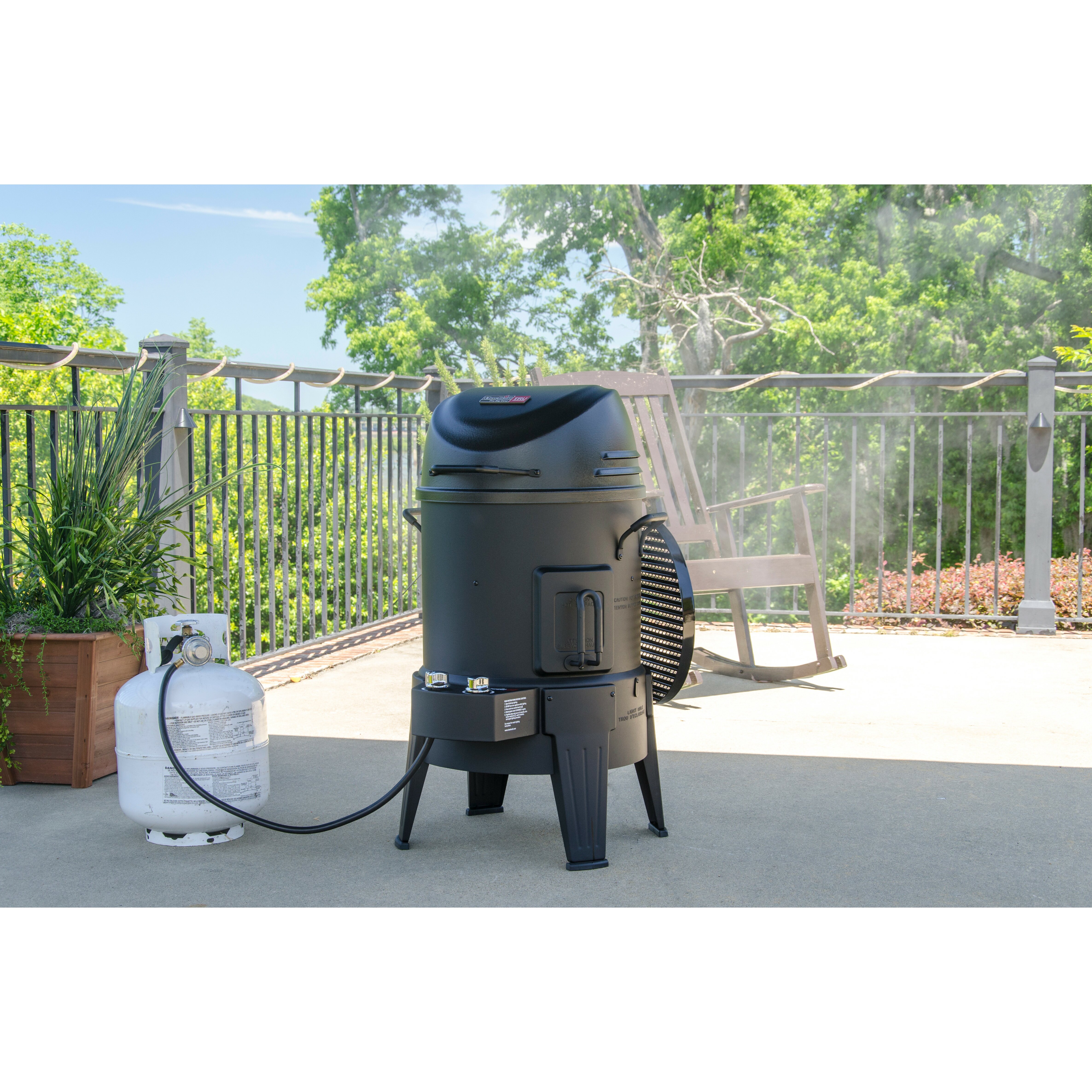 CharBroil The Big Easy TRUInfrared Propane Smoker, Roaster and Grill