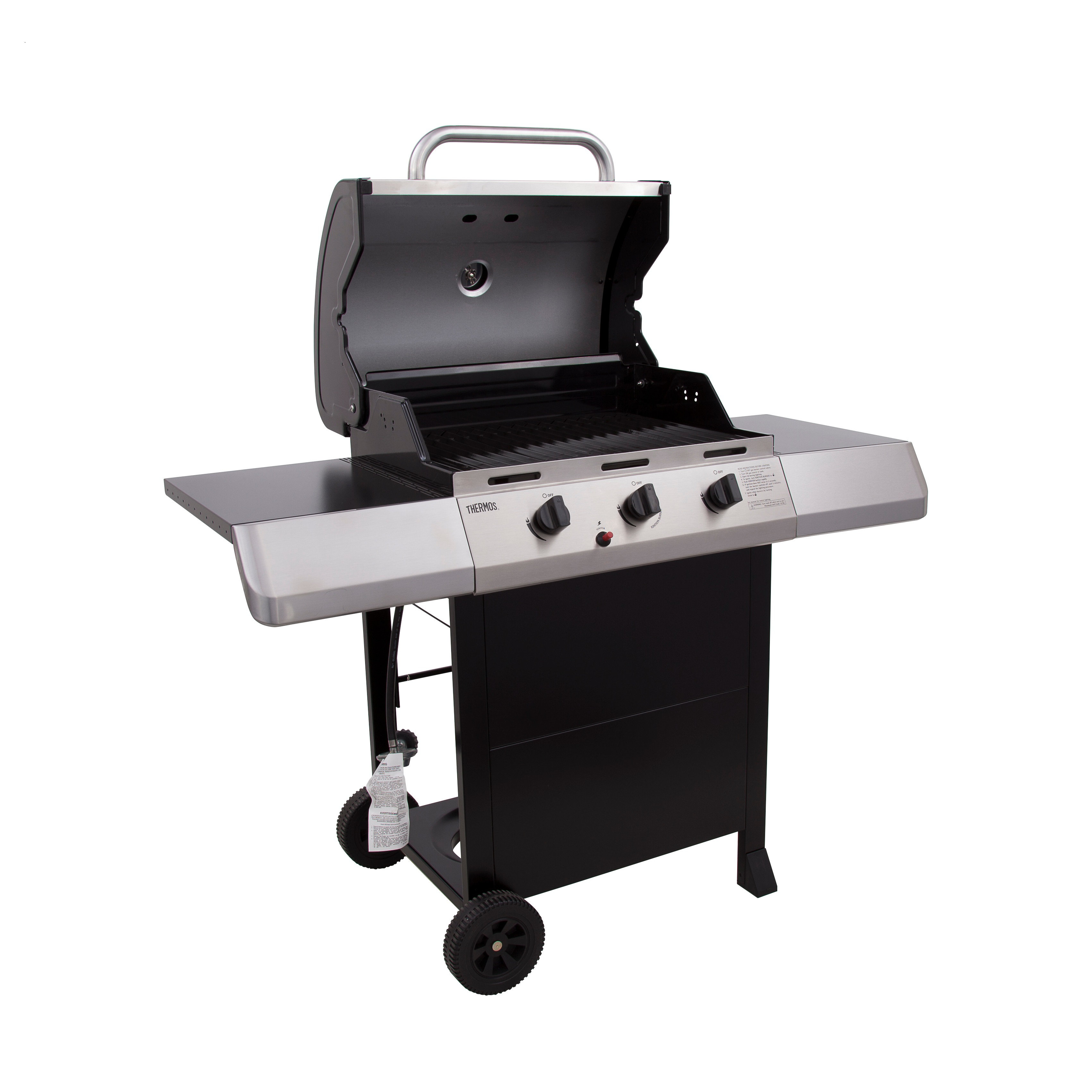 CharBroil Thermos Gas Grill with Side Burner & Reviews Wayfair