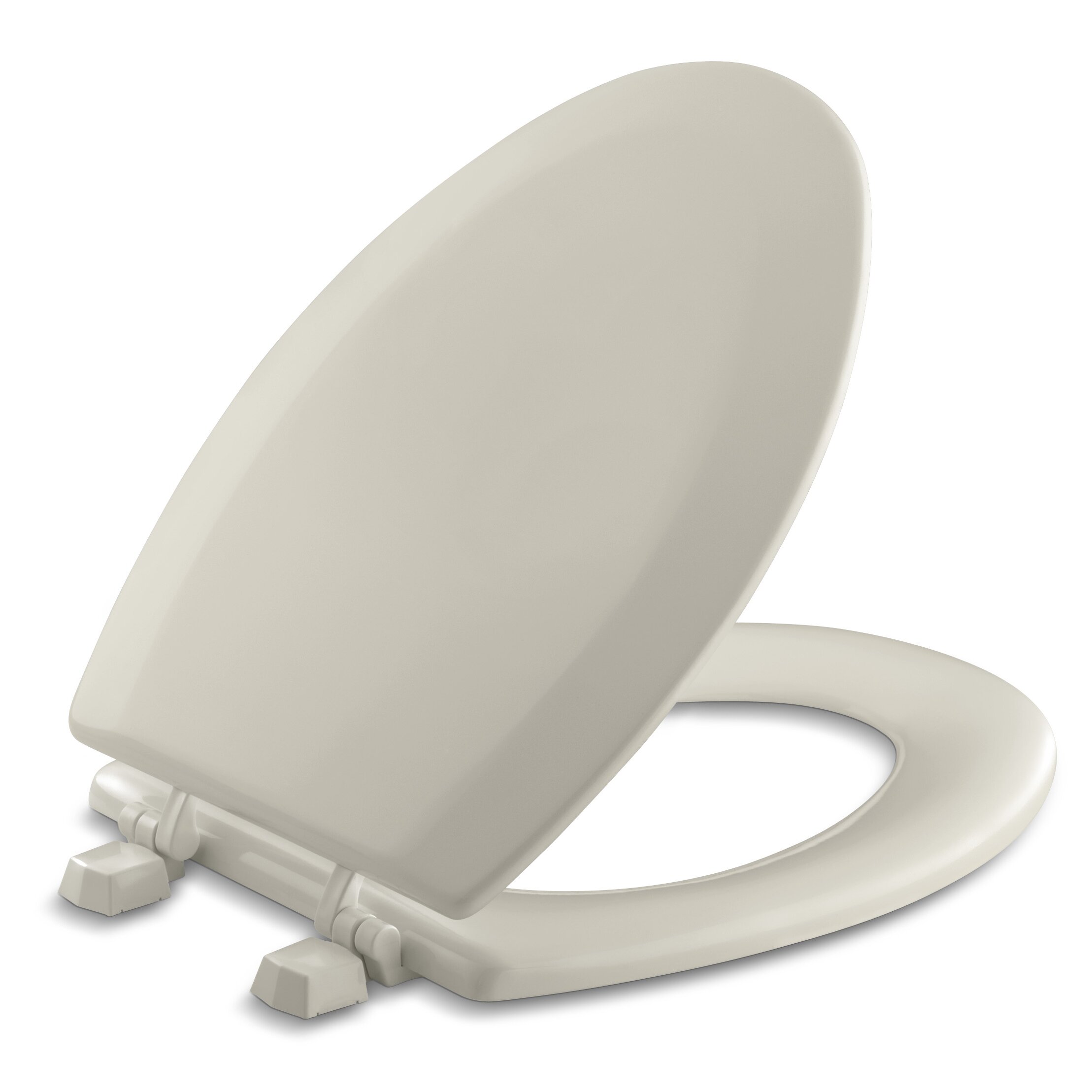 Kohler Triko Elongated Toilet Seat With Plastic Hinges & Reviews | Wayfair