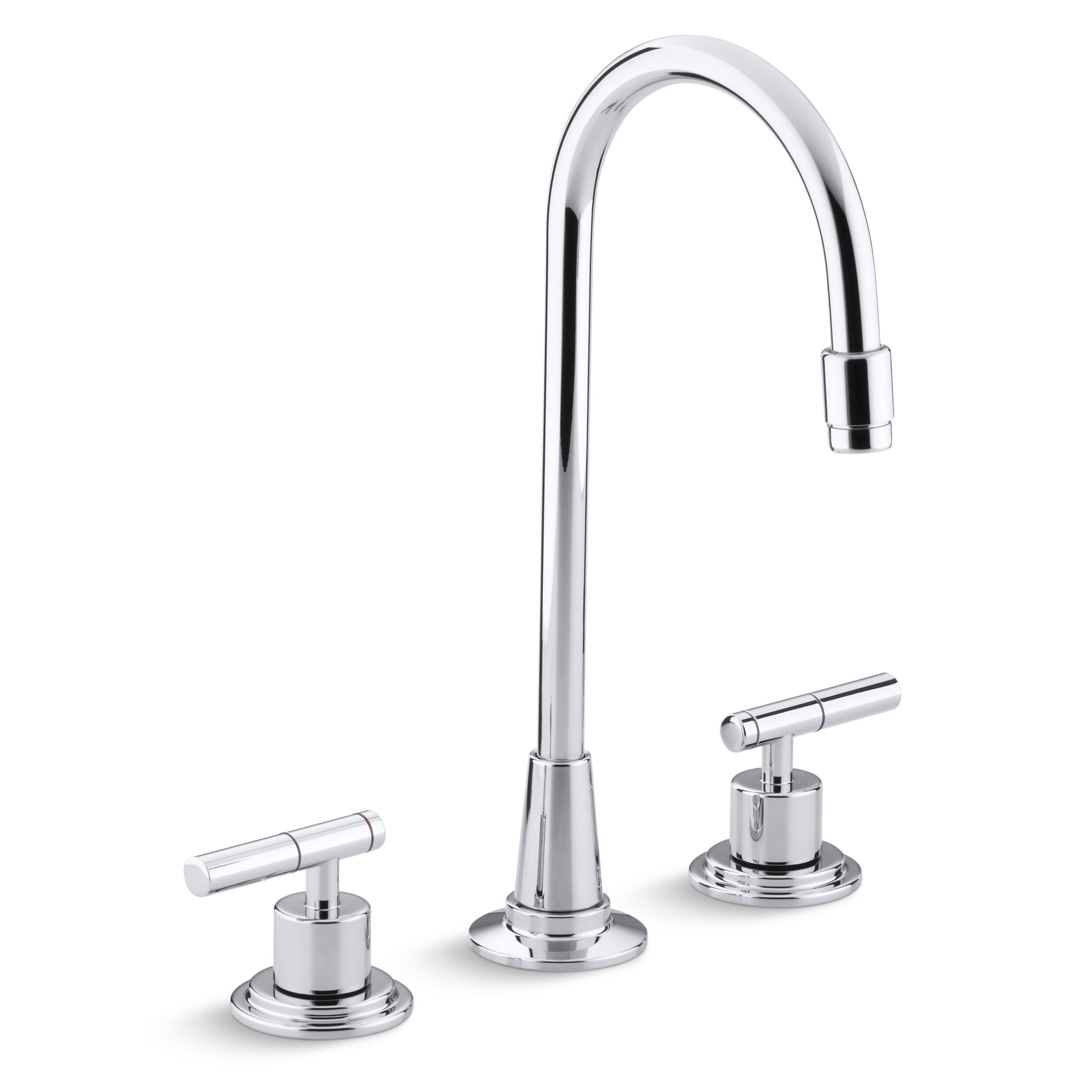 Taboret ThreeHole Bar Sink Faucet, Requires Handles Wayfair