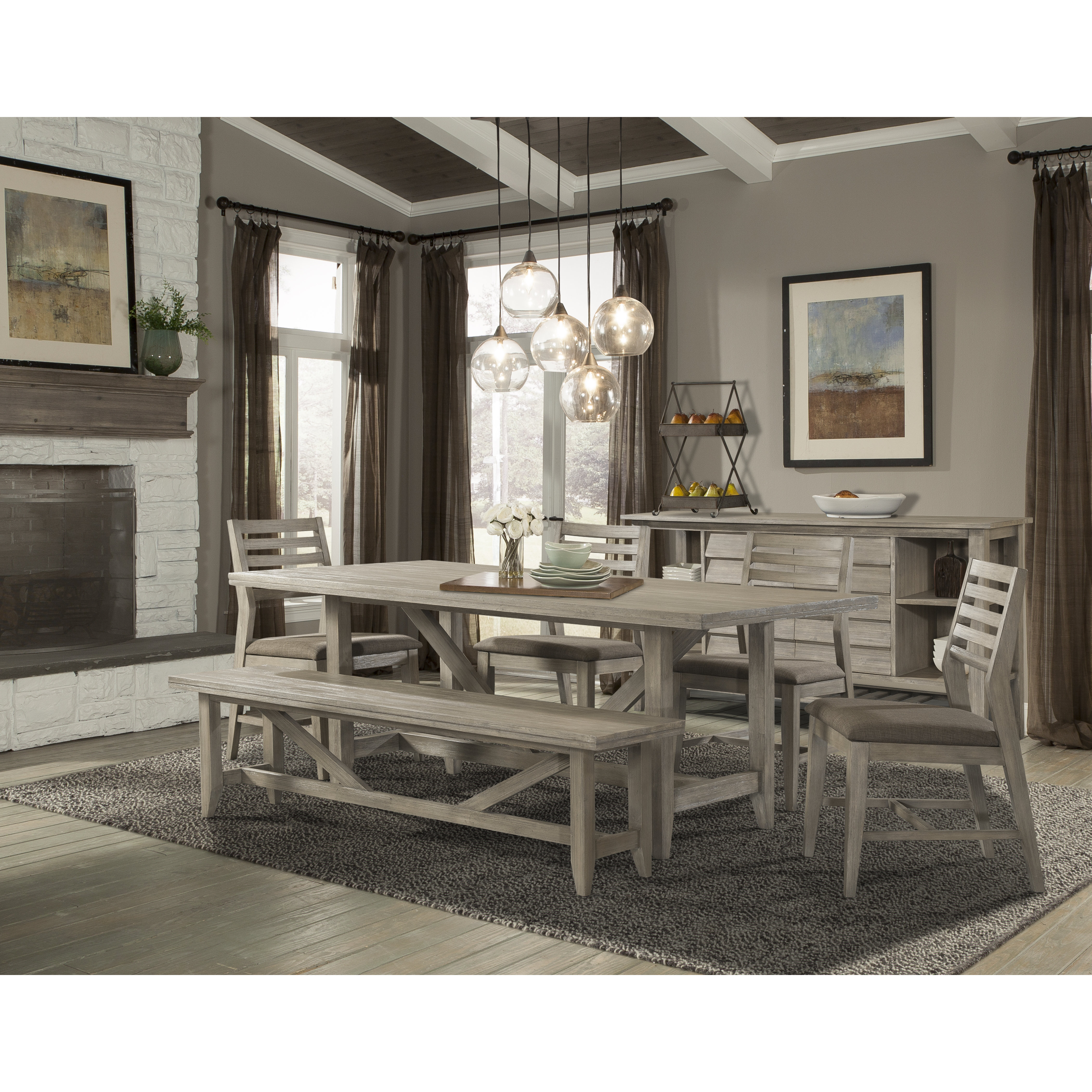 Cresent Furniture Corliss Landing Dining Table & Reviews Wayfair