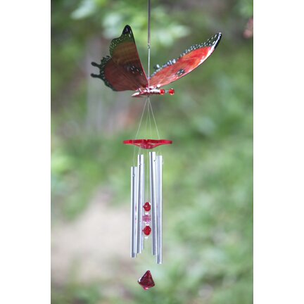 Exhart WindyWings Butterfly Wind Chime & Reviews | Wayfair