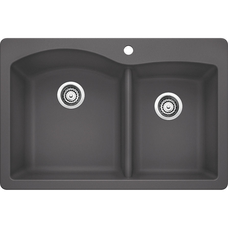 Blanco Diamond 33" x 22" Bowl DropIn Kitchen Sink & Reviews Wayfair