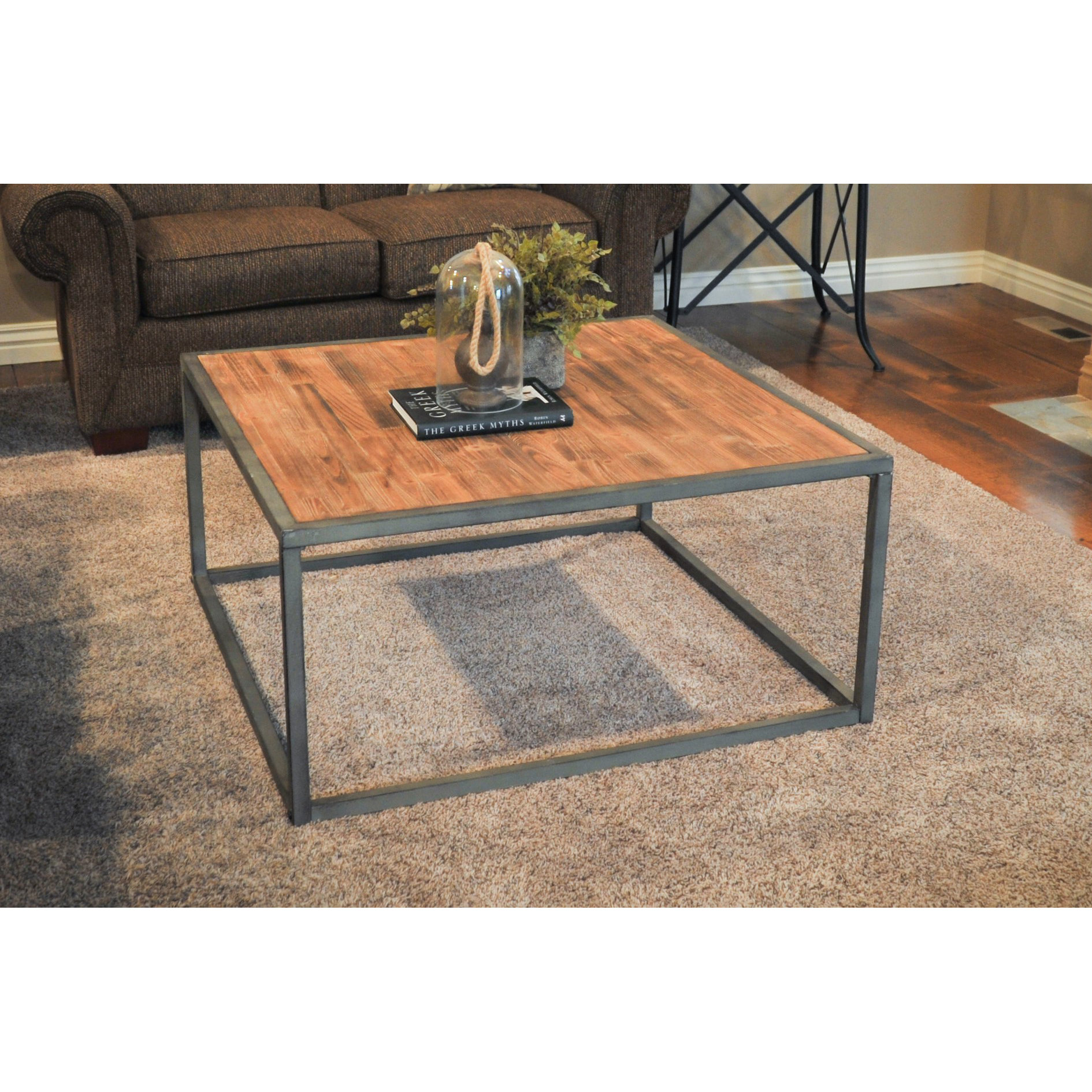 RTA Home And Office Haven Industrial Square Coffee Table & Reviews