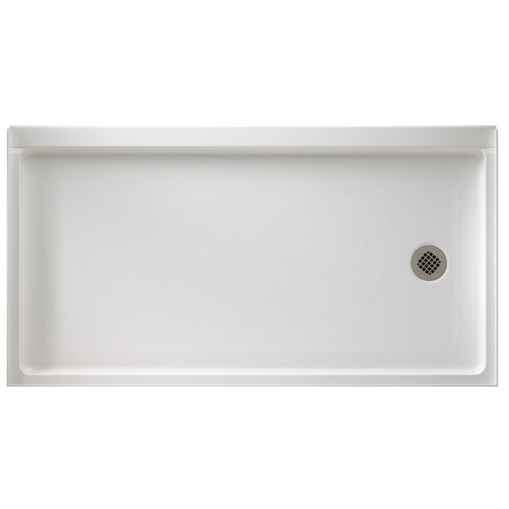 Swanstone Rectangular Retrofit Shower Base & Reviews Wayfair