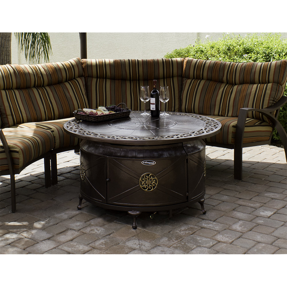 AZ Patio Heaters Cast Aluminum Fire Pit & Reviews Wayfair