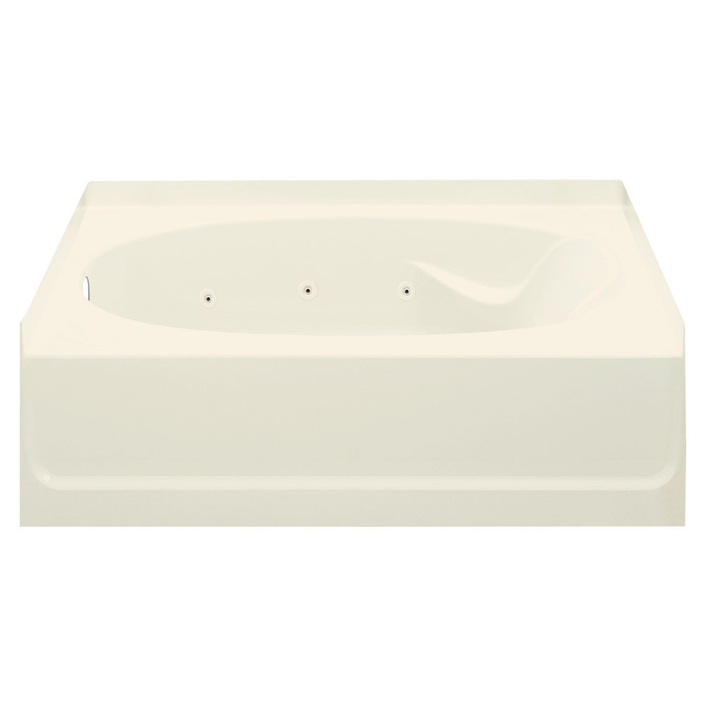 Ensemble 60" x 42" Whirlpool Bathtub Wayfair